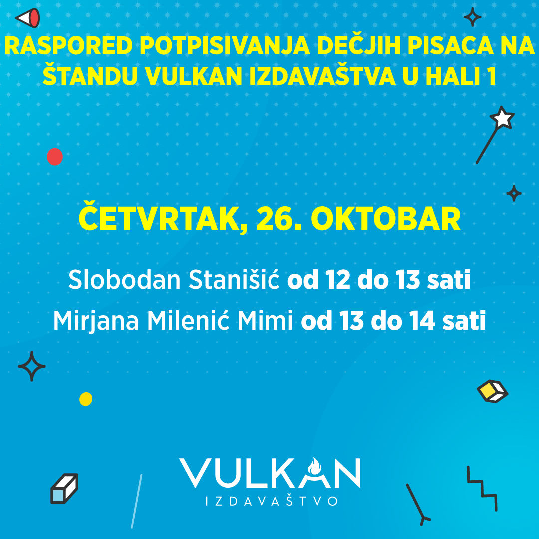 Slobodan Stanišić i Mirjana Milenić Mimi potpisuju knjige za najmlađe