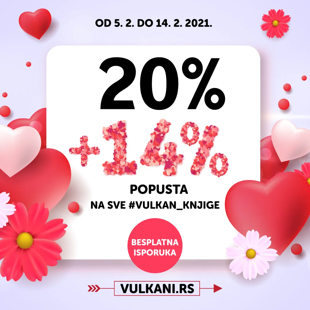 Akcija povodom Dana zaljubljenih: Knjiga je najlepši poklon!