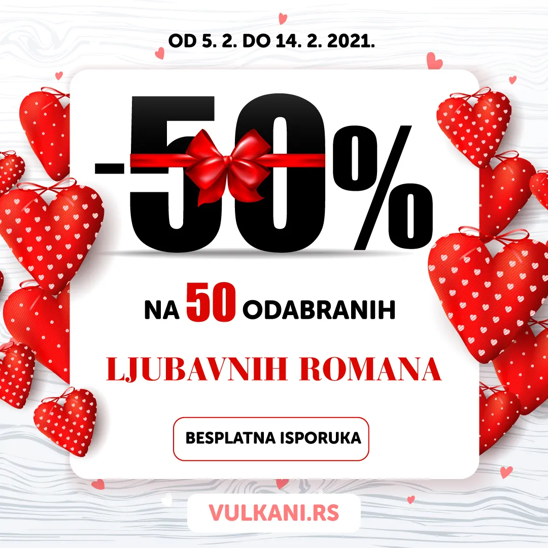 Akcija povodom Dana zaljubljenih: Zaljubi se u knjigu