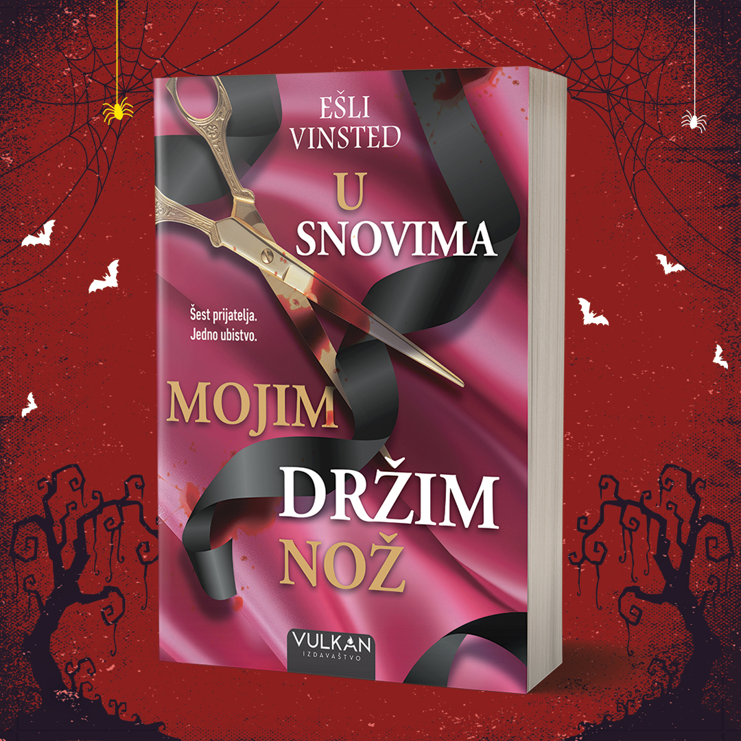 Psihološki triler „U snovima mojim držim nož“ Ešli Vinsted u prodaji