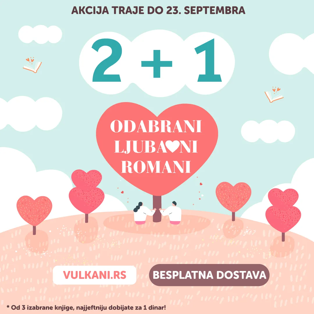 Platiš 2, čitaš 3 ljubavna romana!