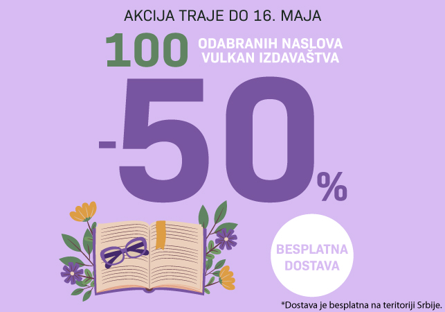 Vulkanovih 100 najčitanijih naslova na popustu od 50%