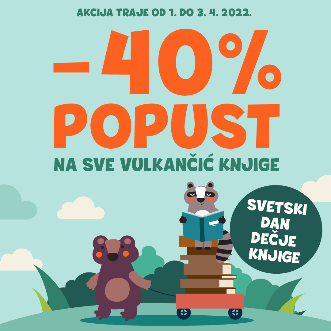 Na Svetski dan dečje knjige sjajni popusti u Vulkančiću