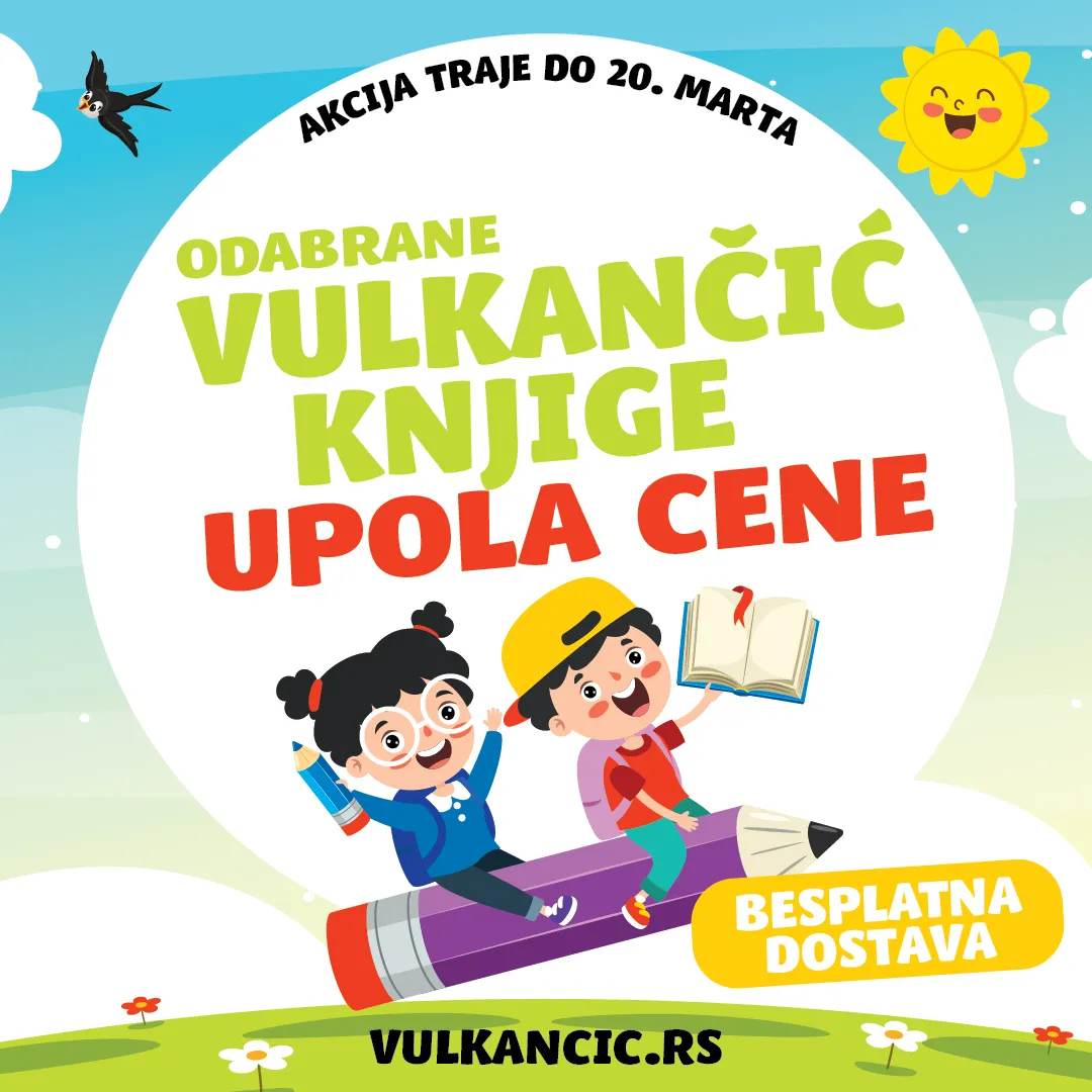 Odabrane Vulkančić knjige upola cene
