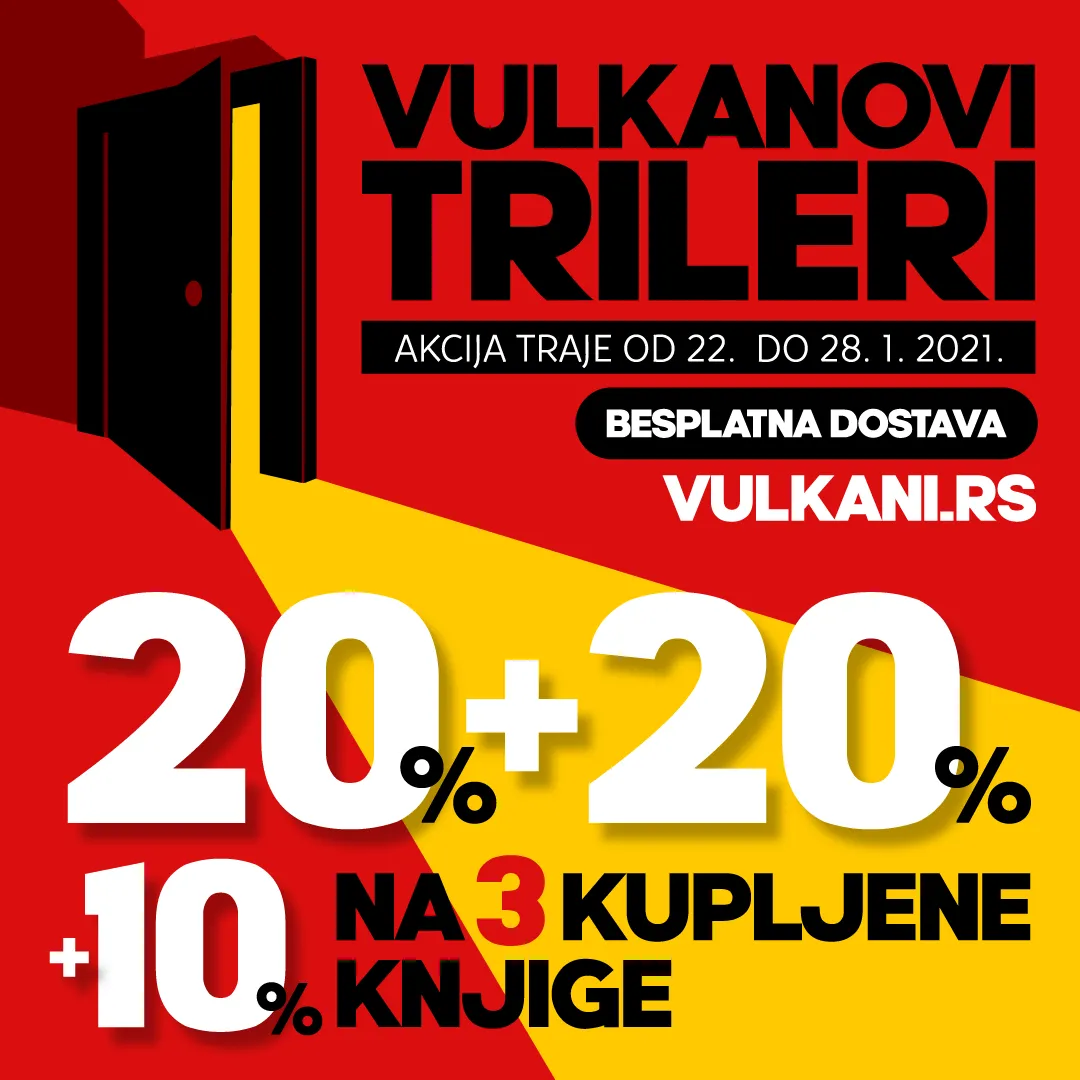 Svi trileri Vulkan izdavaštva po neverovatnim cenama!