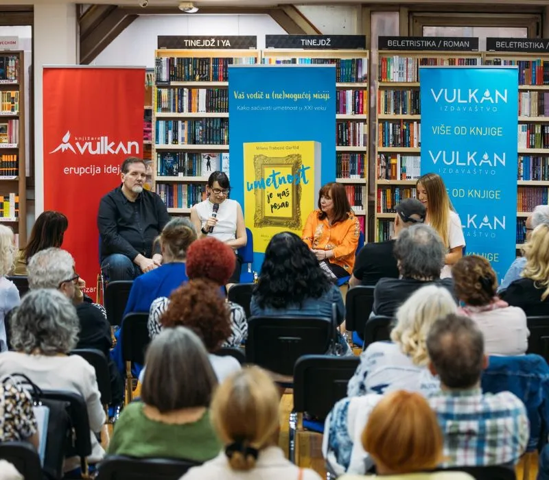 Predstavljena knjiga „Umetnost je naš posao“ Milene Trobozić Garfild