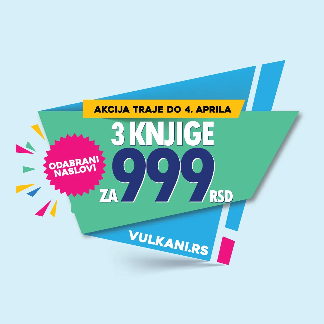 Nova Vulkan akcija: 3 knjige za 999 dinara