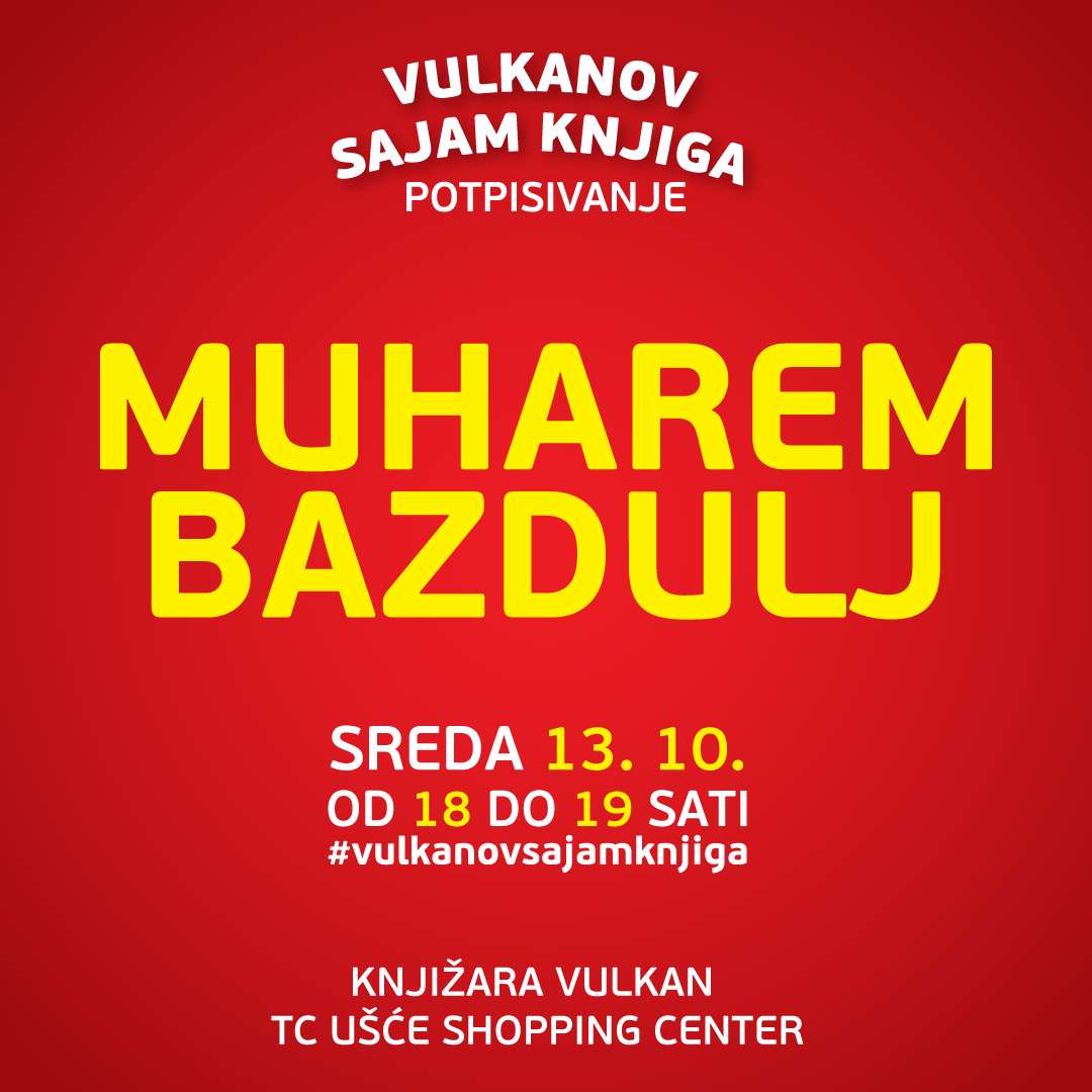 Potpisivanje knjiga Muharema Bazdulja!
