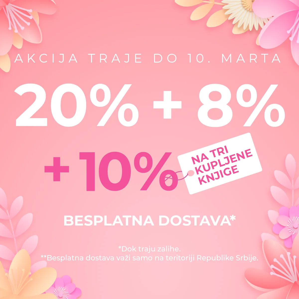 Knjiga je najbolji poklon za Osmi mart