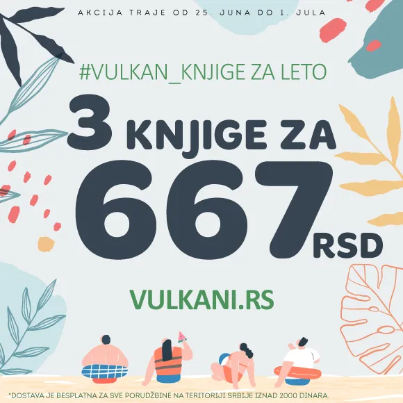 Leto je lepše uz Vulkan knjige!