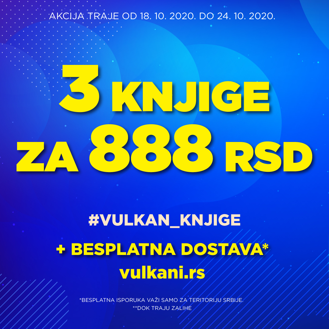 3 KNJIGE ZA 888 DINARA
