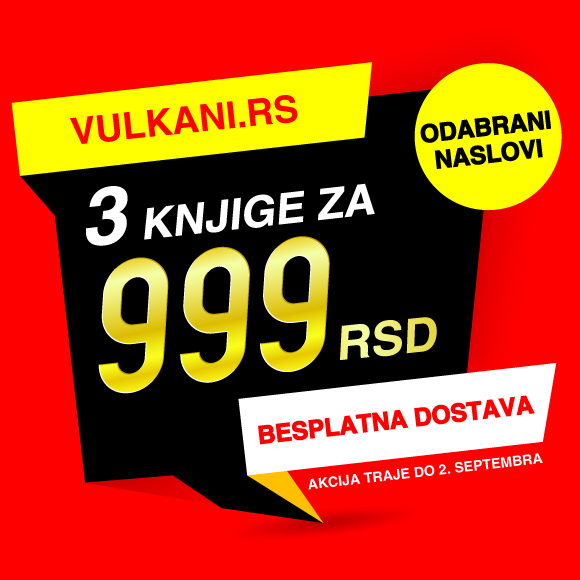 Nova Vulkan akcija: 3 knjige za 999 dinara