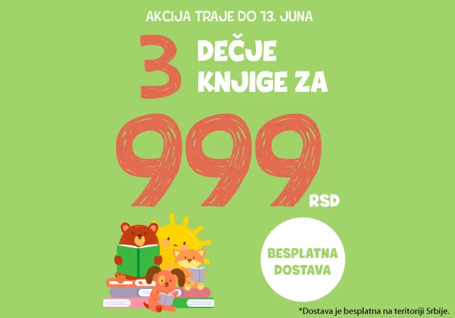 Fantastični prolećni popusti u Vulkančiću: 3 knjige za 999 dinara