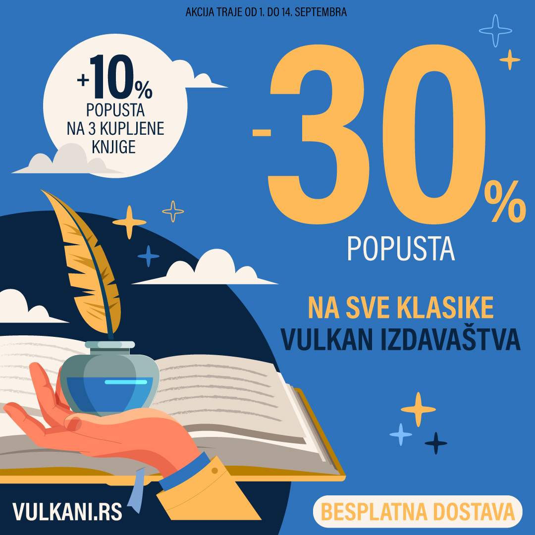 Dragulji svetske književnosti u izdanju Vulkan izdavaštva na popustu od 30%