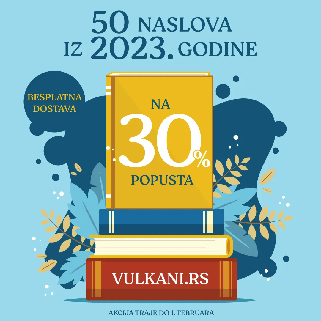 Vulkanovih 50 najčitanijih naslova u 2023. na popustu od 30%