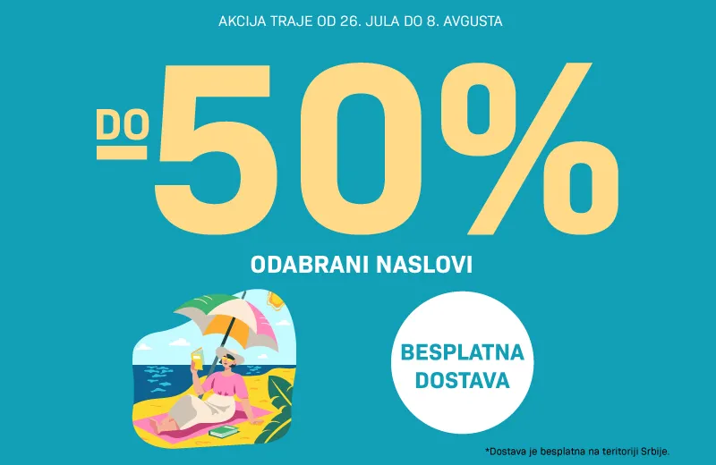 Hitovi Vulkan izdavaštva za nezaboravno leto –  do 8. avgusta 30%, 40%, 50% popusta