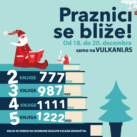 Praznici se bliže, a najlepši poklon su Vulkan knjige