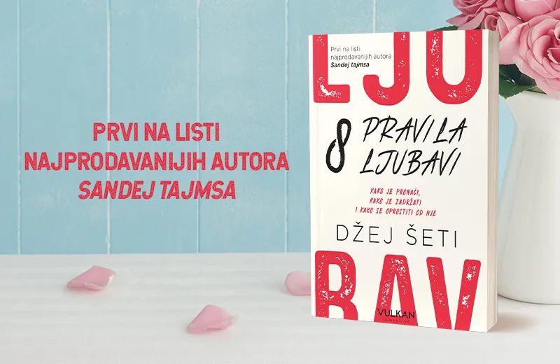 Knjiga puna drevne mudrosti – „Osam pravila ljubavi“ Džeja Šetija na Beogradskom sajmu knjiga