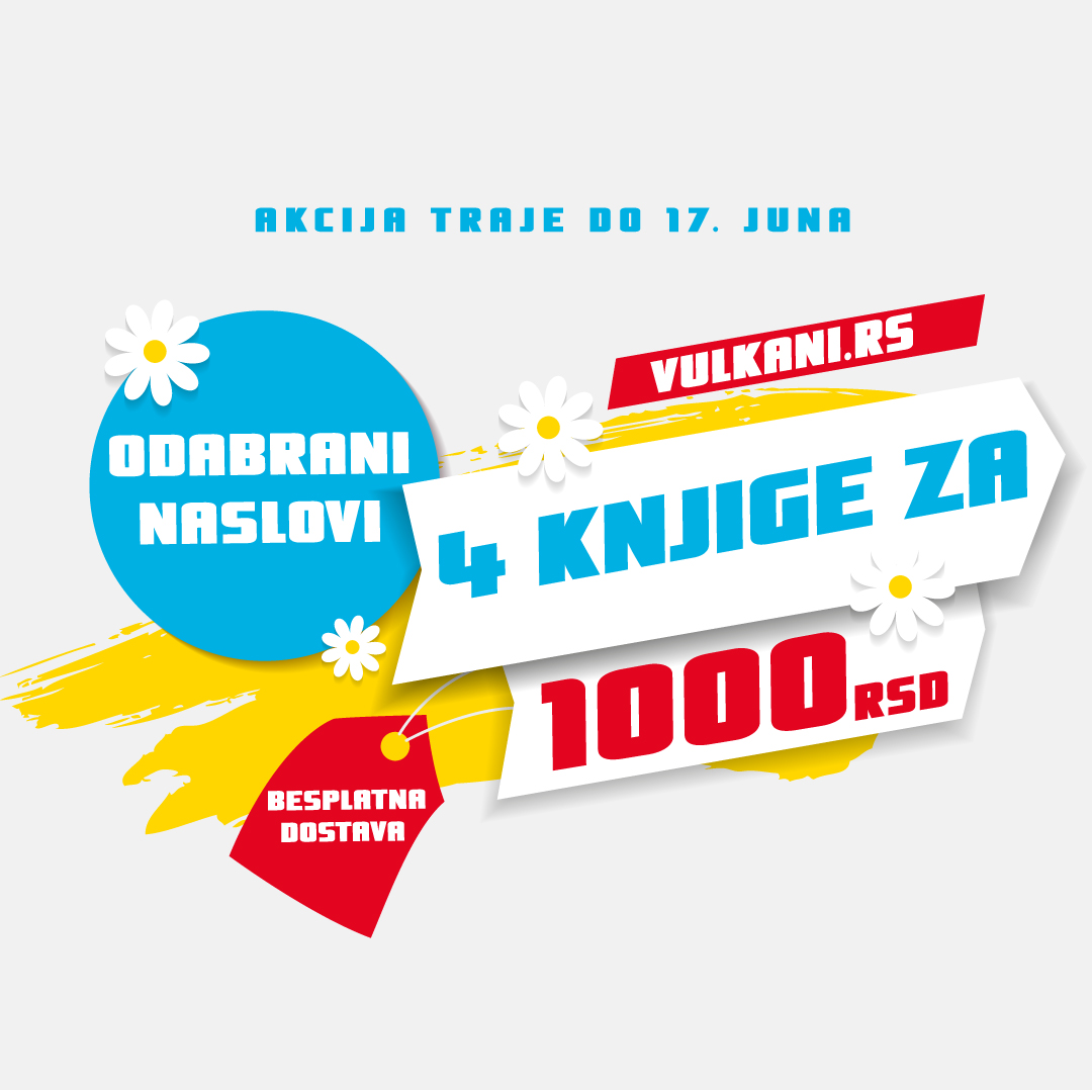 Nova akcija Vulkan izdavaštva – 4 knjige za 1000 dinara