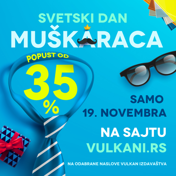 Neverovatan popust na odabrane naslove povodom Svetskog dana muškaraca