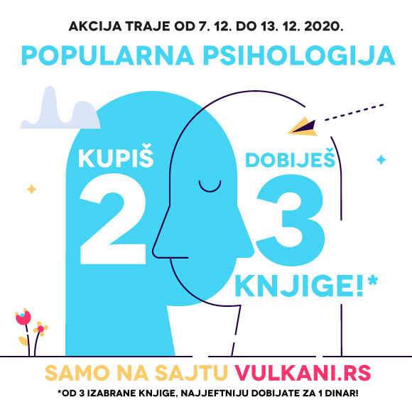 Knjige popularne psihologije na fantastičnoj akciji samo na sajtu Vulkan izdavaštva