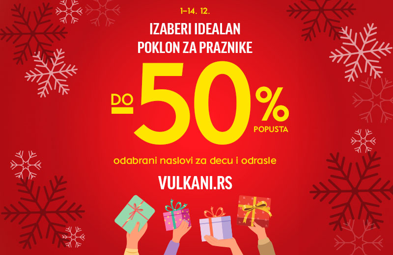 Vulkanova praznična selekcija: Odabrane knjige po posebnim cenama