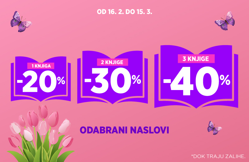 Velika prolećna akcija Vulkan izdavaštva: bestseleri koje ne želite da propustite