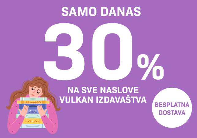 Osmomartovski popust od 30% na sajtu Vulkan izdavaštva