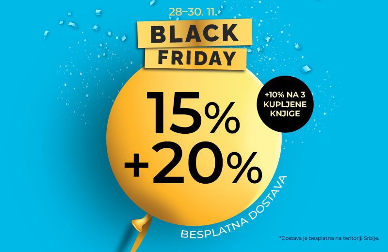 Black Friday na vulkani.rs: Više knjiga, više popusta