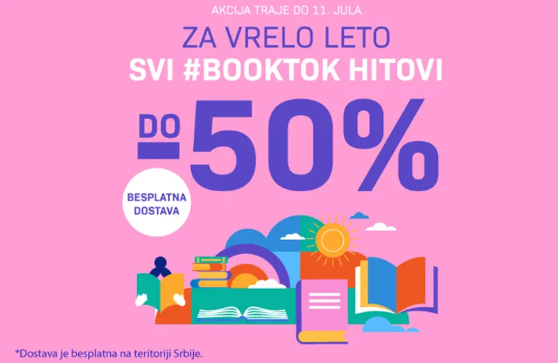BookTok hitovi Vulkan izdavaštva na vreloj letnjoj akciji – popusti do 50%
