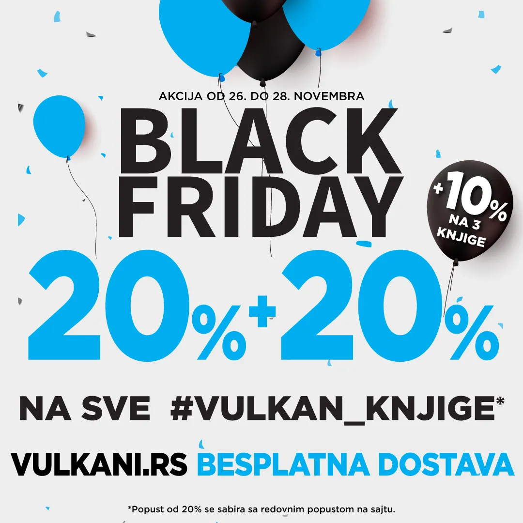Black Friday na sajtu Vulkan izdavaštva