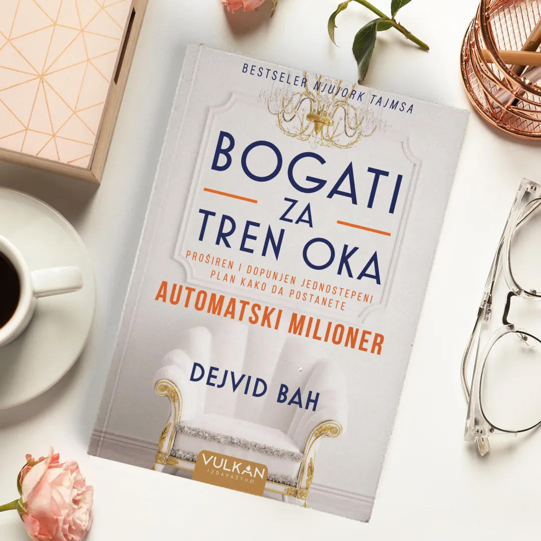 Knjiga Dejvida Baha Bogati za tren oka u prodaji