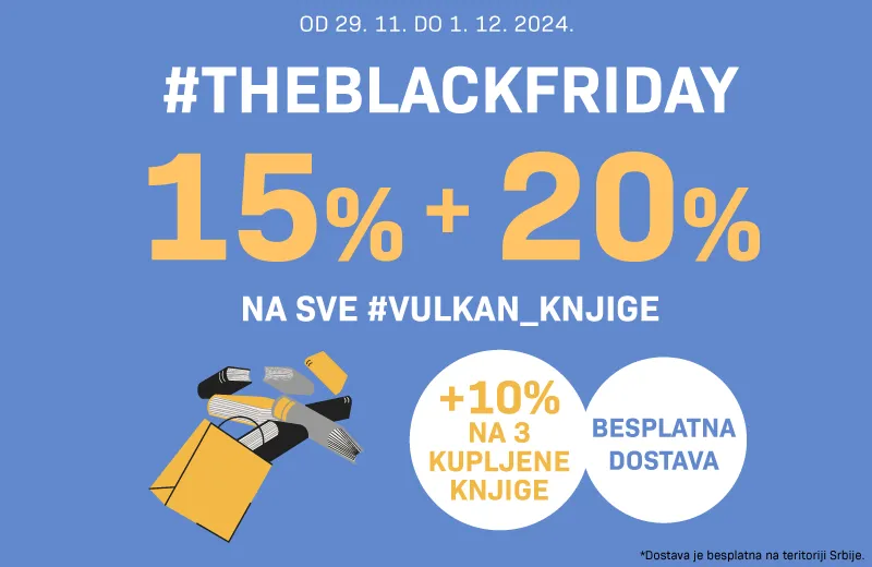 Black Friday popusti na vulkani.rs: 15% + 20% + 10% na sva izdanja