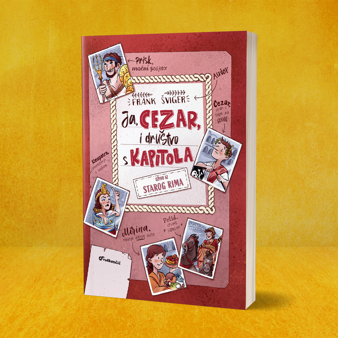 Nezaboravna istorijska avantura: „Ja, Cezar, i društvo s Kapitola“ u prodaji