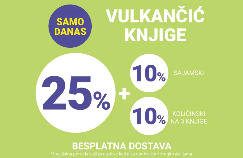 Vulkančić knjige na specijalnoj sajamskoj onlajn-akciji