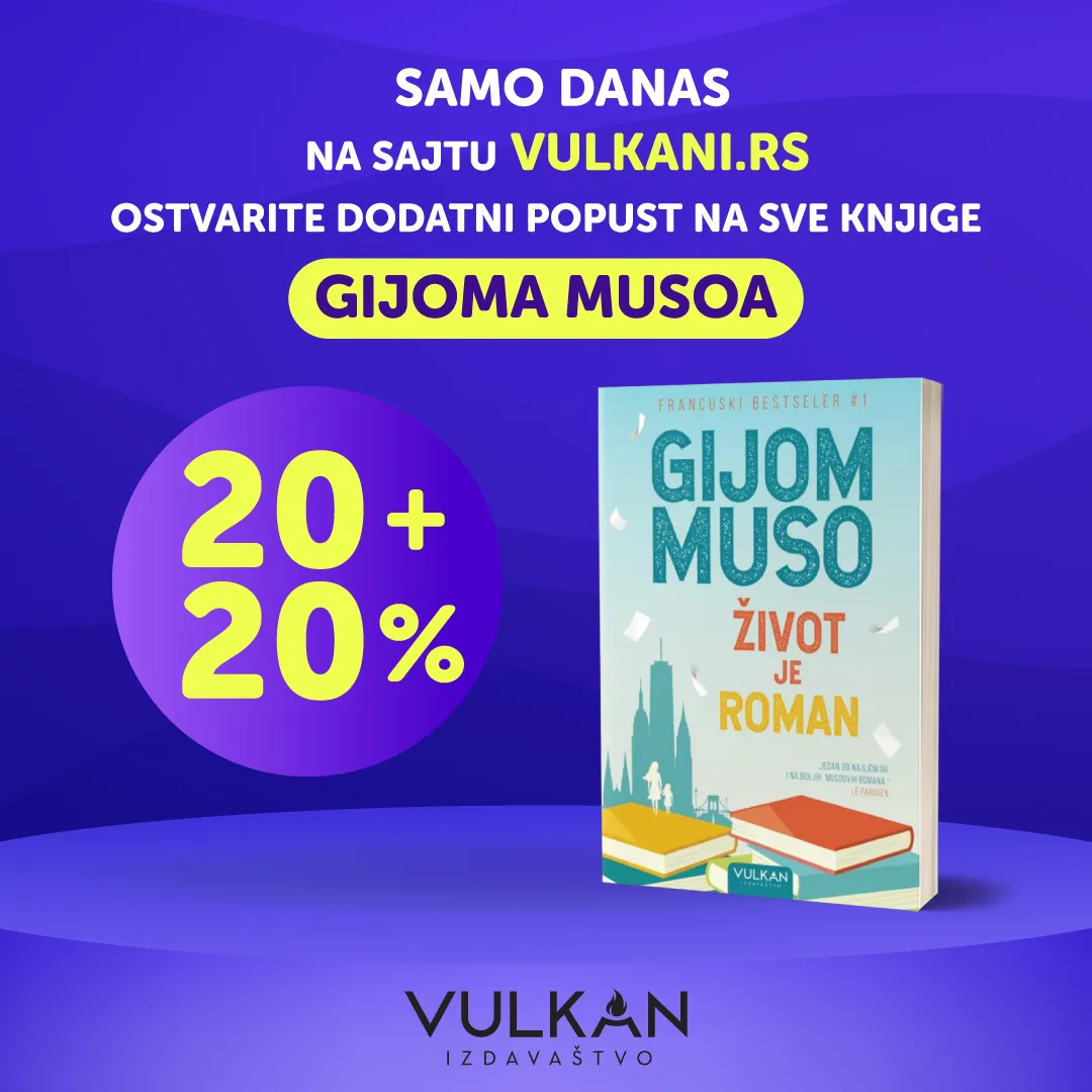 Dnevna akcija za sve ljubitelje knjiga Gijoma Musoa