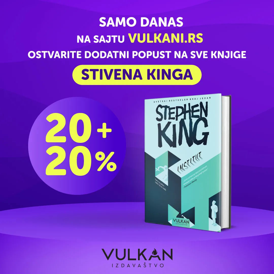 Dnevna akcija za sve ljubitelje knjiga Stivena Kinga
