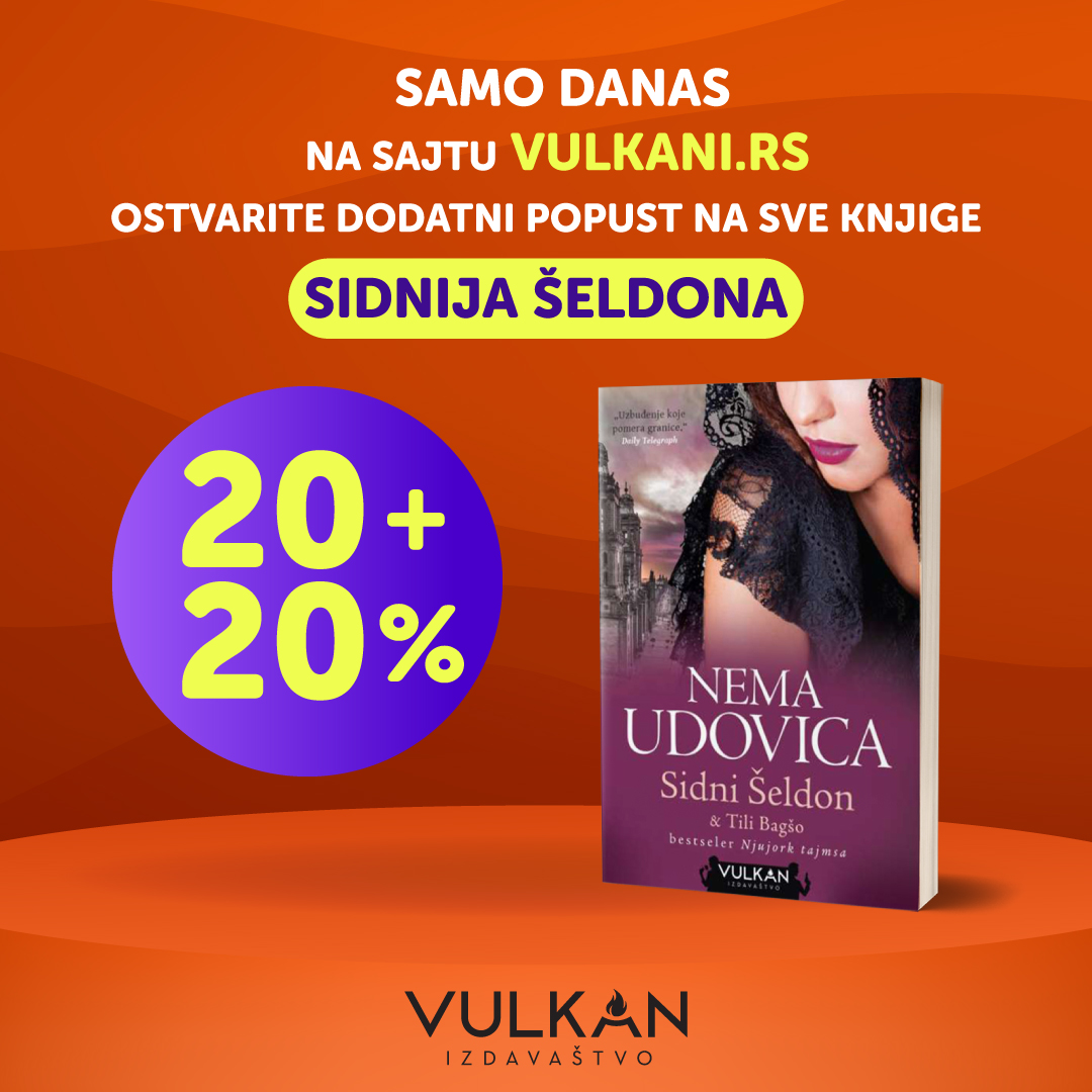 Dnevna akcija za sve ljubitelje knjiga Sidnija Šeldona