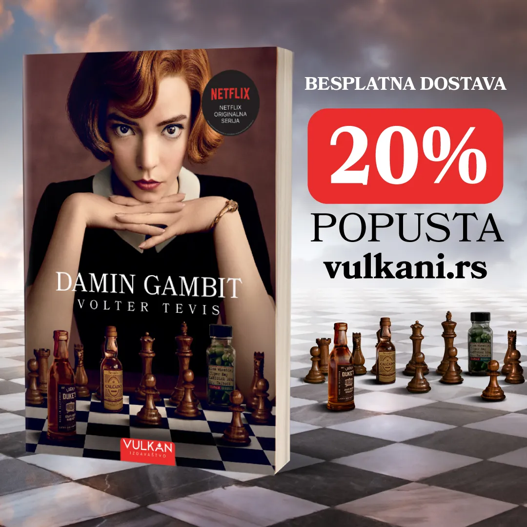 Bestseler Damin gambit konačno u prodaji