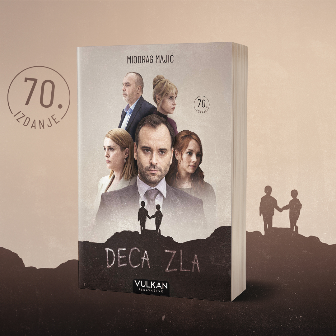 Majićev bestseler „Deca zla“ sada i sa naslovnicom iz hit TV serije