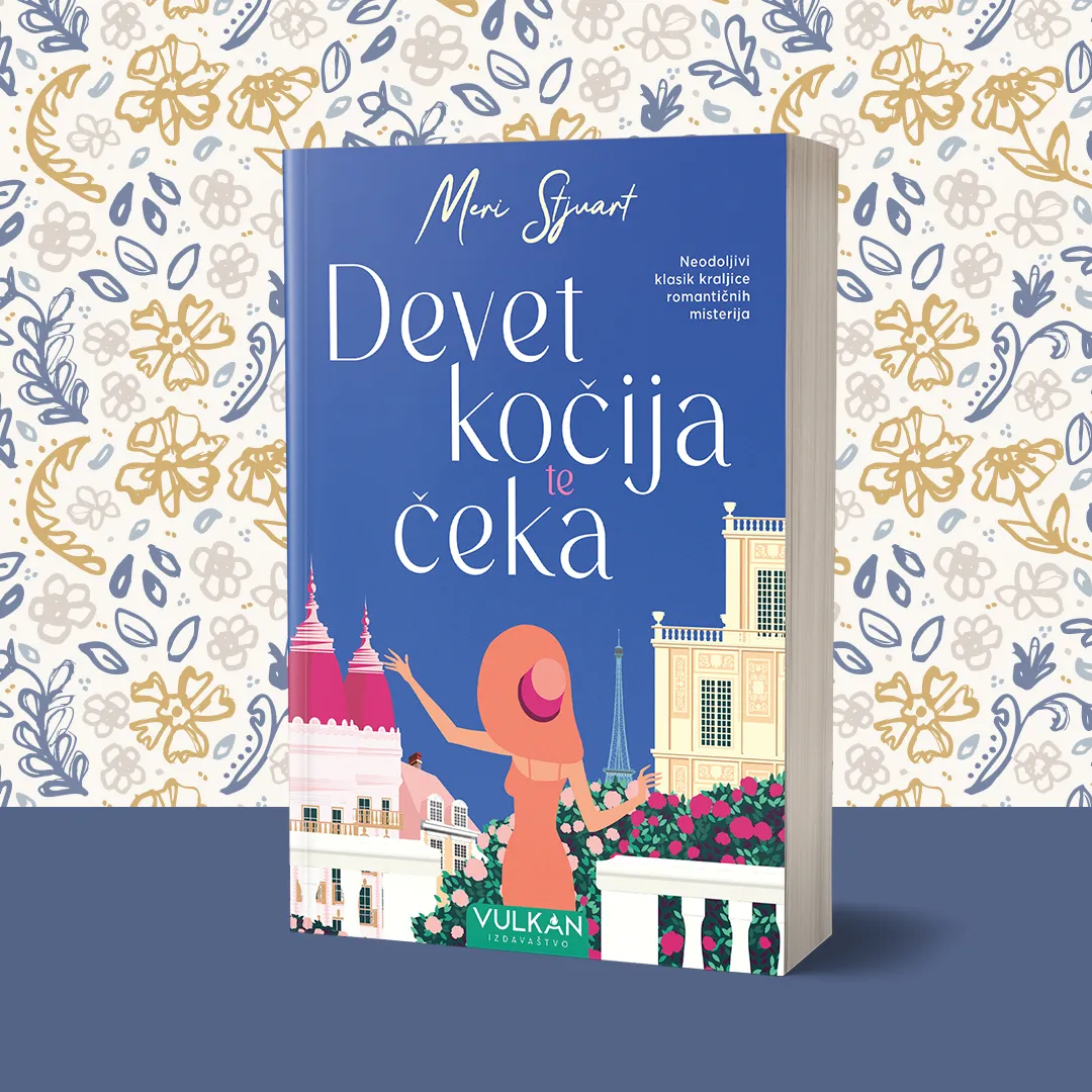 Novi ljubavni roman Vulkan izdavaštva – „Devet kočija te čeka“ Meri Stjuart u prodaji