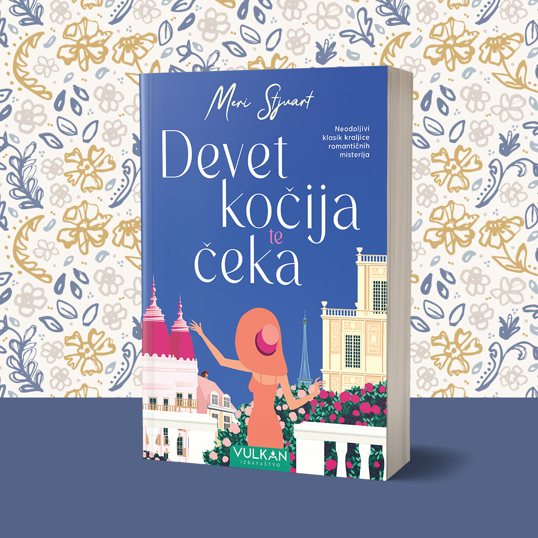 Novi ljubavni roman Vulkan izdavaštva – „Devet kočija te čeka“ Meri Stjuart uskoro u prodaji