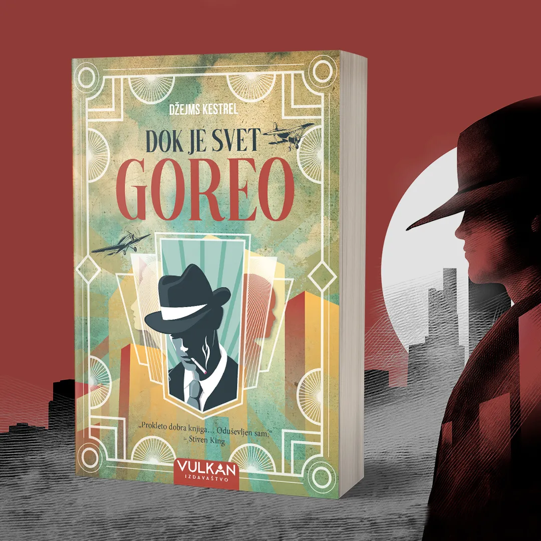 Istorija, misterija i romansa u jednom delu – „Dok je svet goreo“ u prodaji