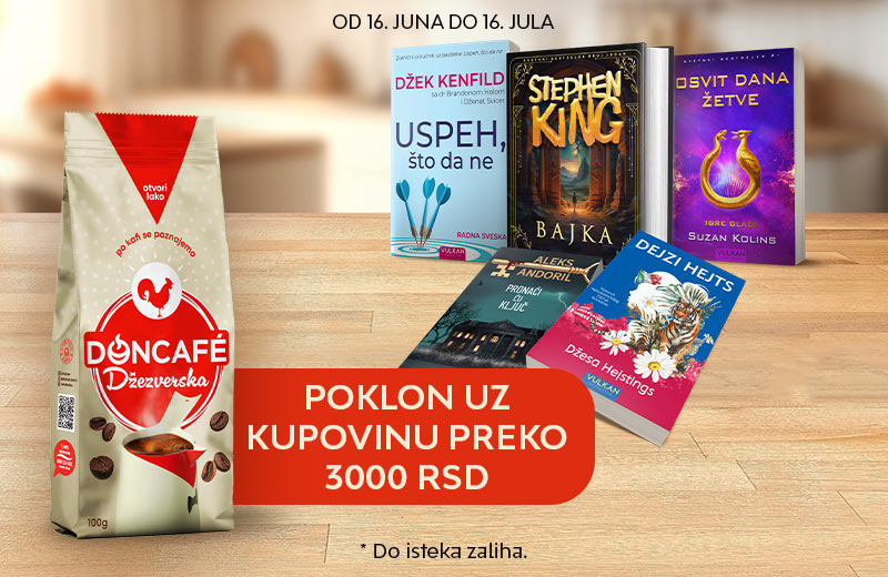 Letnje čitanje uz gutljaj omiljene kafe: „Vulkan“ i „DonCafe“ vas pozivaju na trenutke za pamćenje