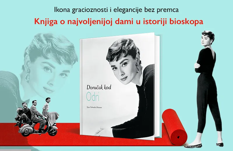 Impresivna biografija Odri Hepbern „Doručak kod Odri“  u izdanju Vulkan izdavaštva