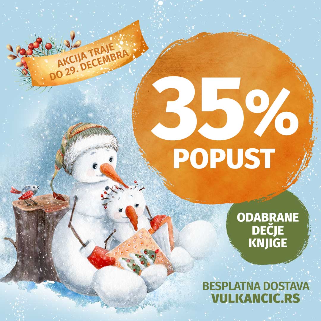 Vulkančićeva praznična čarolija počinje – 35% popusta na odabrane naslove