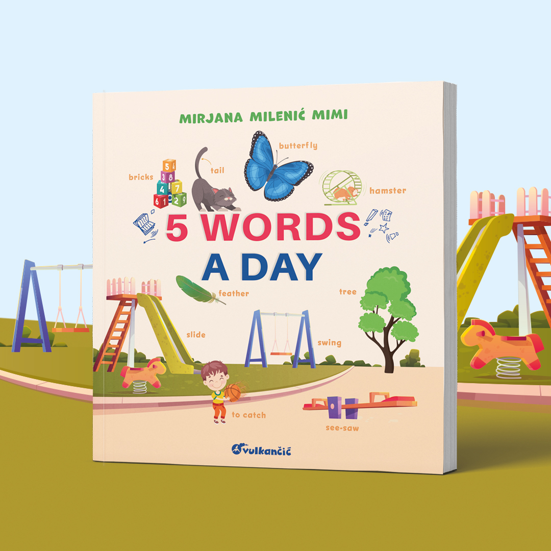 U prodaji edukativna knjiga „5 Words a Day“ domaće autorke Mirjane Milenić Mimi