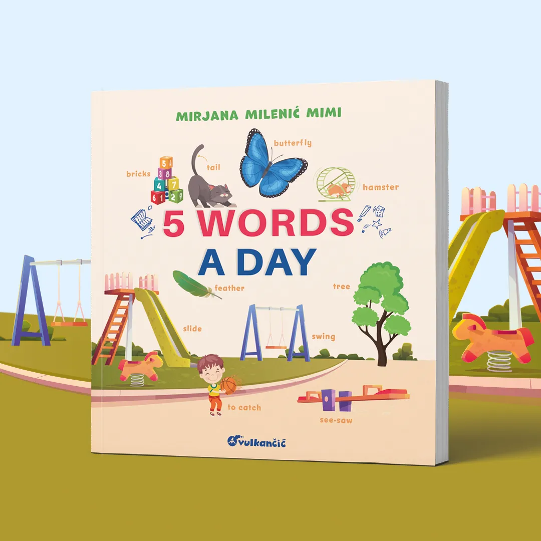U prodaji edukativna knjiga „5 Words a Day“ domaće autorke Mirjane Milenić Mimi