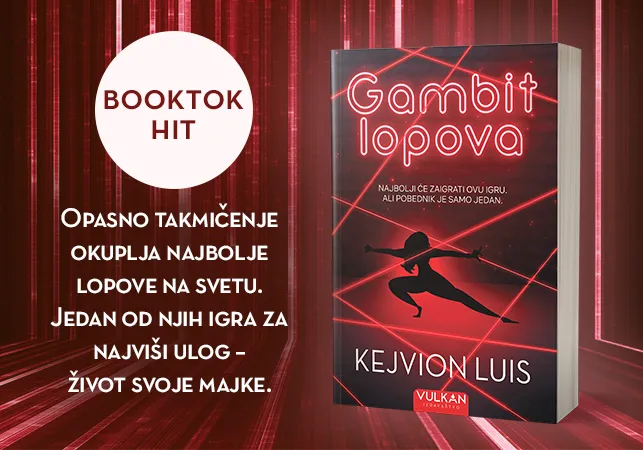 Izdavačka senzacija „Gambit lopova“ Kejvion Luis uskoro u izdanju Vulkan izdavaštva