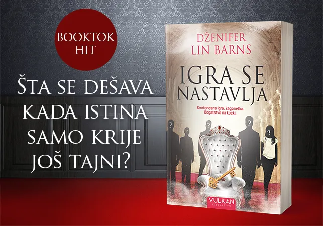 BookTok hit „Igra se nastavlja“ Dženifer Lin Barns u prodaji